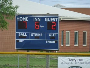 Final score of Game 3