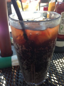 Started with a nice Coke.