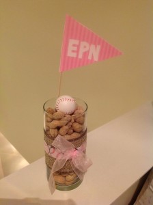 The table centerpieces