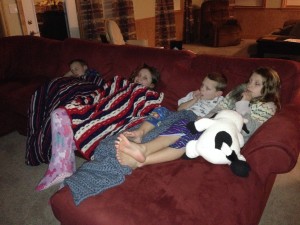 Movie night.