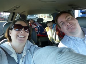 Ready to begin the trip!