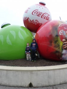 Outside World of Coke!