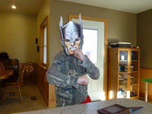Thor came to the party.