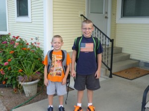 First Grader and Third Grader
