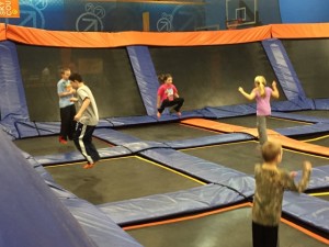 SkyZone jumping!