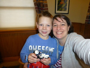 Me with the 7 year old!