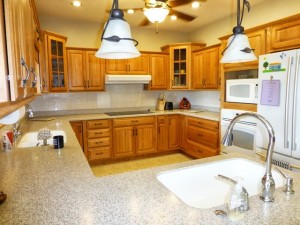The kitchen before
