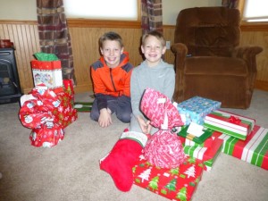 Christmas morning. Ready to go!