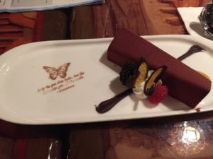 And the most delicious and beautiful dessert ever!