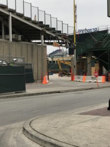 A hole in Wrigley!