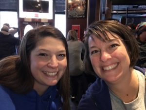 Lunch across the street at the Cubby Bear!